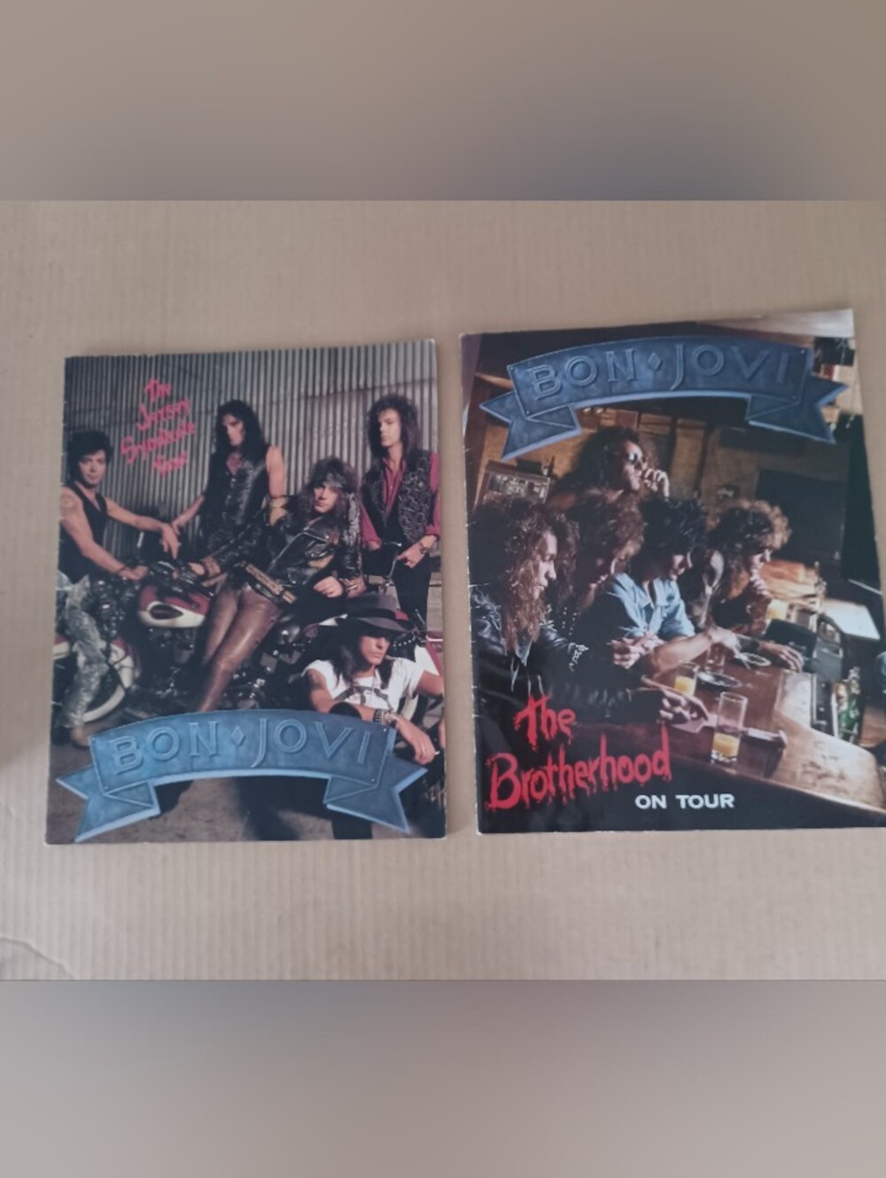 Bon Jovi - The Brotherhood On Tour And Jersey Syndicate Concert Program Books